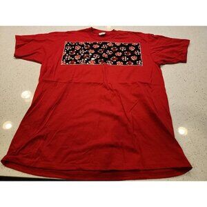 Vintage Handmade Dice Shirt Red XL Sunbelt short sleeve 50/50 USA